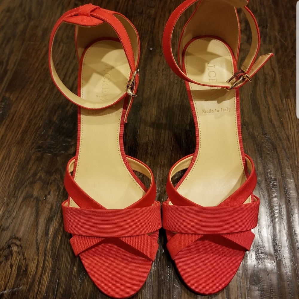 JCrew Lia midheel sandals - Picture 3 of 8